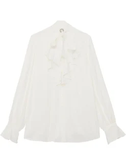 Sale Ines de la Fressange Paris Fanfan ecru shirt