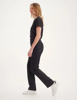 Best Sale Ines de la Fressange Paris Francisco navy blue wool trousers