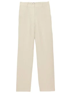 New Ines de la Fressange Paris Francisco trousers in sandy linen