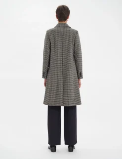 Online Ines de la Fressange Paris Franck houndstooth wool coat