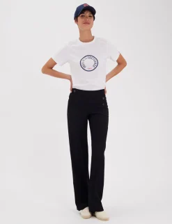 Flash Sale Ines de la Fressange Paris Gabriel black trousers