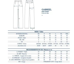 Cheap Ines de la Fressange Paris Gabriel trousers navy blue OLD REF