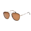 Best Ines de la Fressange Paris Garance rose gold sunglasses