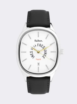 Best Ines de la Fressange Paris Grande Colorama black watch Kelton x
