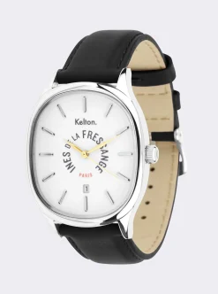 Best Ines de la Fressange Paris Grande Colorama black watch Kelton x