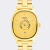 Outlet Ines de la Fressange Paris Grande Colorama gold watch Kelton x