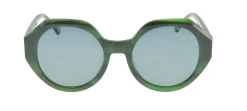 Best Ines de la Fressange Paris Green marbled Ornella sunglasses