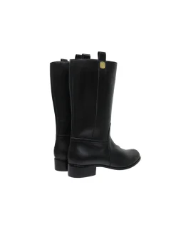 Sale Ines de la Fressange Paris High boots in black leather