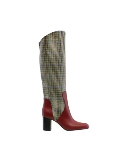 Shop Ines de la Fressange Paris High heel boot