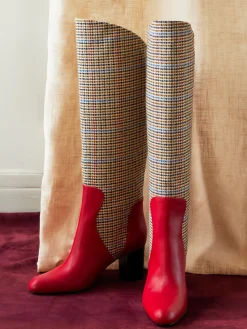 Shop Ines de la Fressange Paris High heel boot