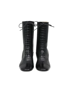 Clearance Ines de la Fressange Paris High lace-up boots