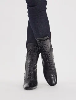 Clearance Ines de la Fressange Paris High lace-up boots