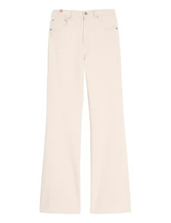 Shop Ines de la Fressange Paris Jane ecru jeans x Notify