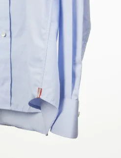 Fashion Ines de la Fressange Paris Julien light blue men's shirt