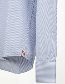 Cheap Ines de la Fressange Paris Julien men's blue striped shirt