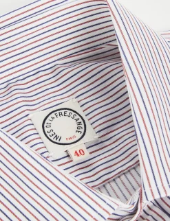 Shop Ines de la Fressange Paris Julien men's striped shirt