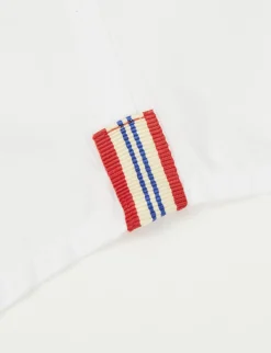 New Ines de la Fressange Paris Julien men's white shirt