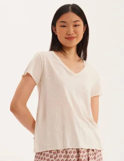 Store Ines de la Fressange Paris Katalina ivory T-shirt