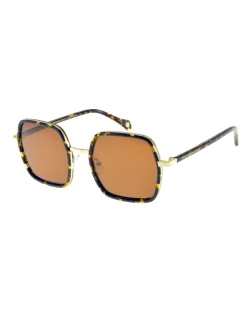 Hot Ines de la Fressange Paris Katherine gold tortoiseshell sunglasses