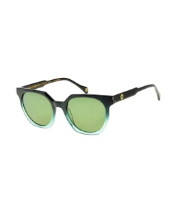 Hot Ines de la Fressange Paris Laura green gradient sunglasses