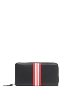 Online Ines de la Fressange Paris Le Parisien black leather wallet