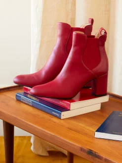 Sale Ines de la Fressange Paris Leather ankle boot