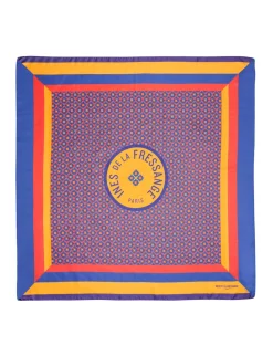 Fashion Ines de la Fressange Paris Lewis red print scarf