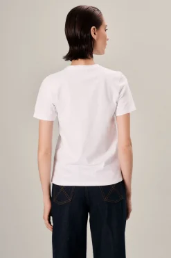 Store Ines de la Fressange Paris Limited edition T-shirt, summer 2024 in Paris, 