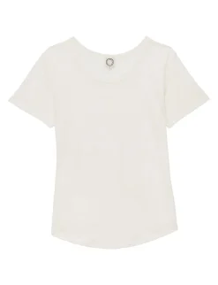 Online Ines de la Fressange Paris Lison T-shirt in ecru linen