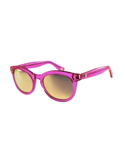 New Ines de la Fressange Paris Lola neon pink sunglasses