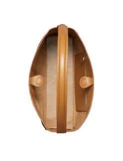 Best Ines de la Fressange Paris Léonore L bag camel leather