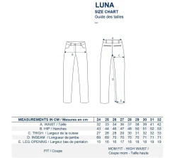 Hot Ines de la Fressange Paris Luna white jeans x Notify