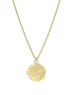 Best Sale Ines de la Fressange Paris Lutetia Crown Pendant