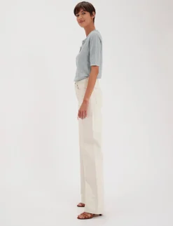 Best Ines de la Fressange Paris Mara ecru jeans x Notify