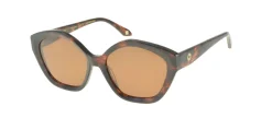 Online Ines de la Fressange Paris Marbled brown Marylin sunglasses