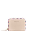 Cheap Ines de la Fressange Paris Marcia pinkish beige wallet and card holder