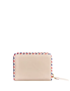 Cheap Ines de la Fressange Paris Marcia pinkish beige wallet and card holder