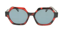 Flash Sale Ines de la Fressange Paris Marion red tortoiseshell sunglasses