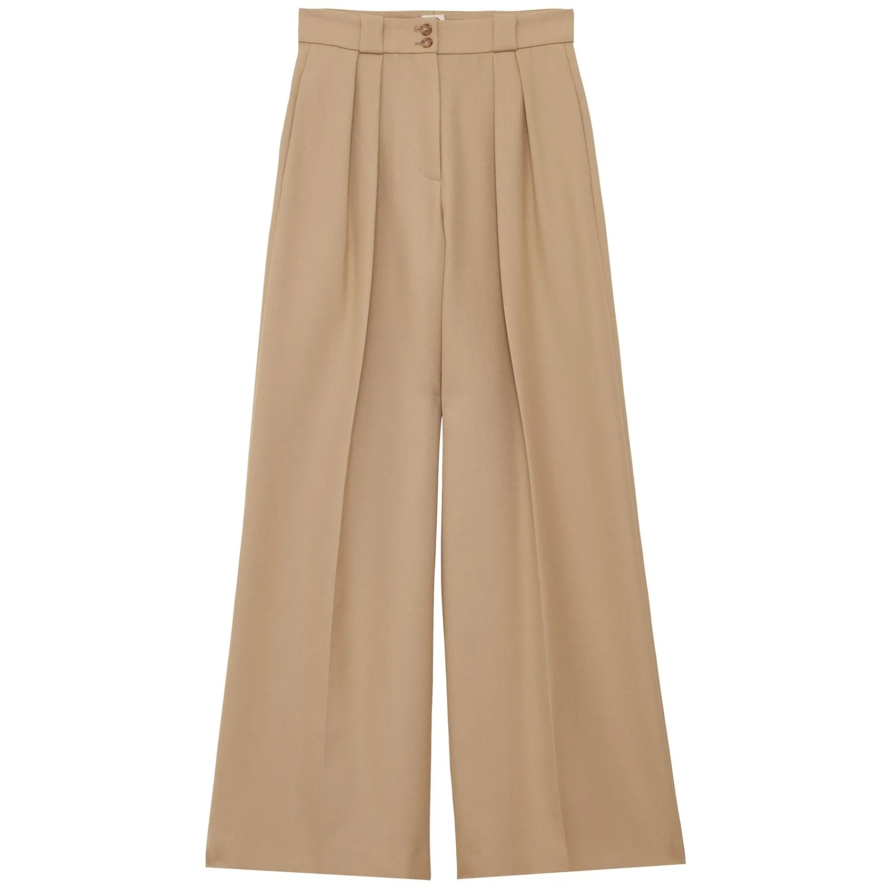 Cheap Ines de la Fressange Paris Marlène beige trousers