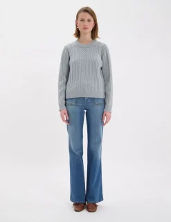 Online Ines de la Fressange Paris Marlon almond green jumper