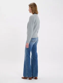 Online Ines de la Fressange Paris Marlon almond green jumper