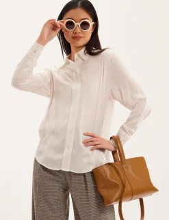 Clearance Ines de la Fressange Paris Maureen ecru shirt