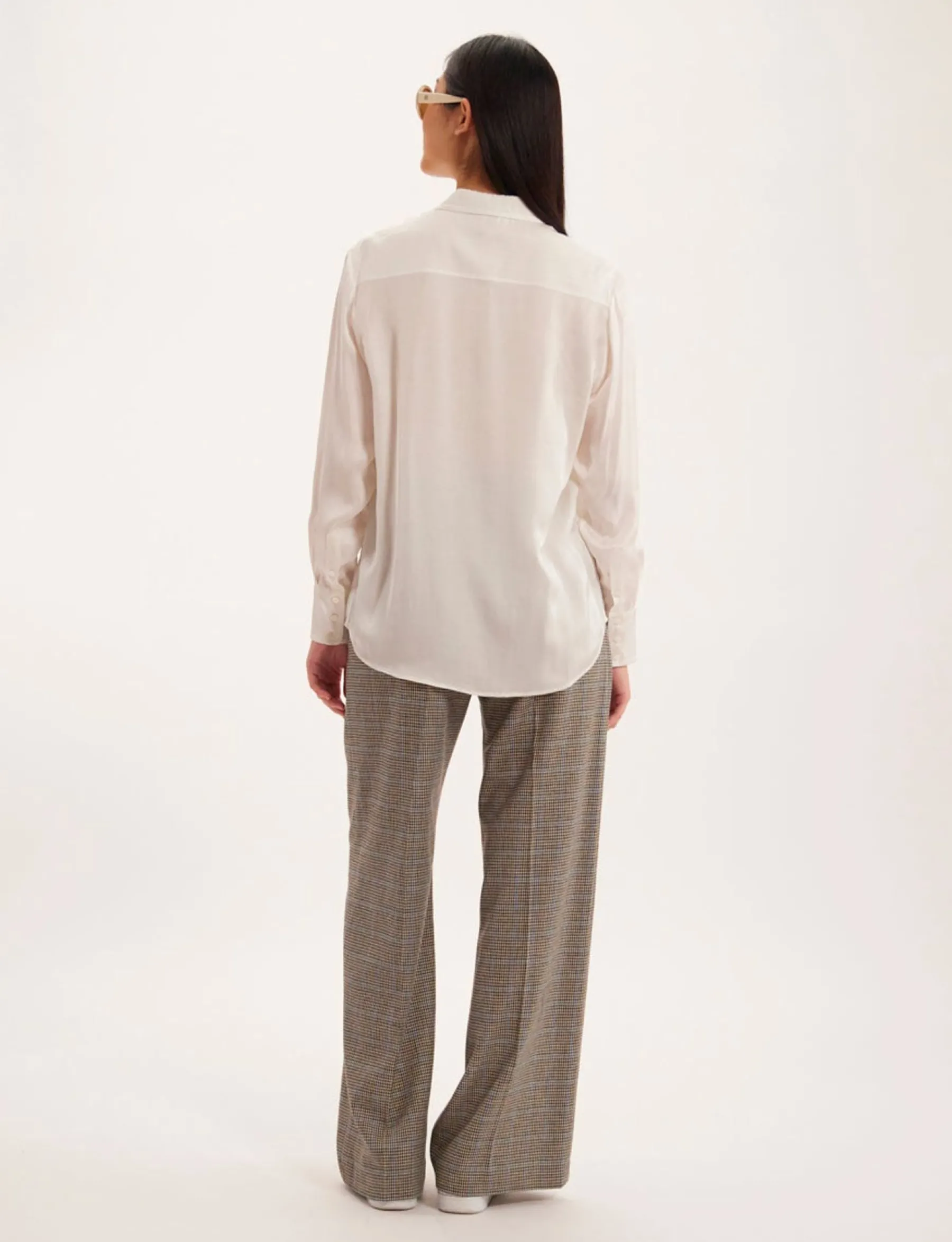 Clearance Ines de la Fressange Paris Maureen ecru shirt