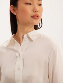 Clearance Ines de la Fressange Paris Maureen ecru shirt