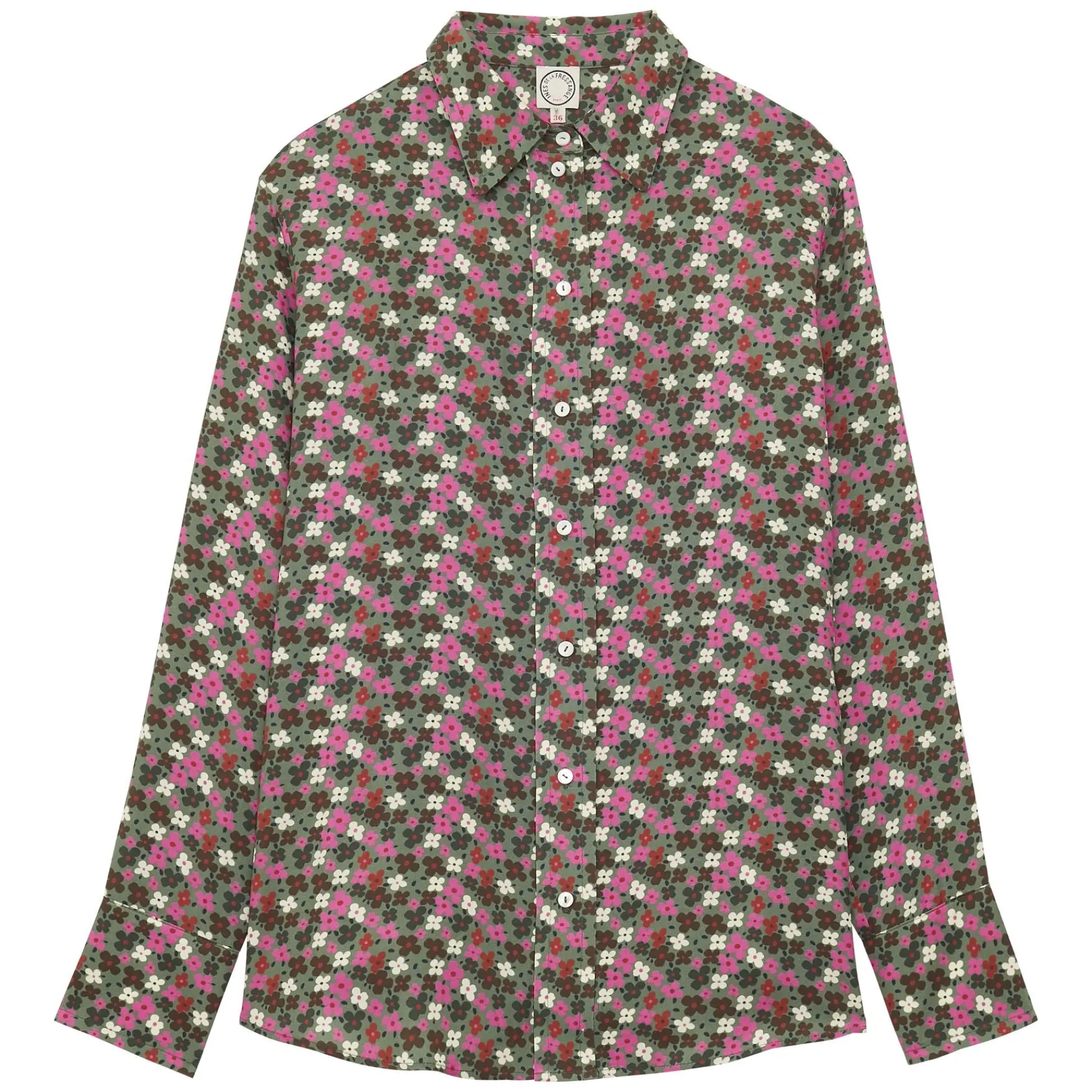Cheap Ines de la Fressange Paris Maureen floral shirt