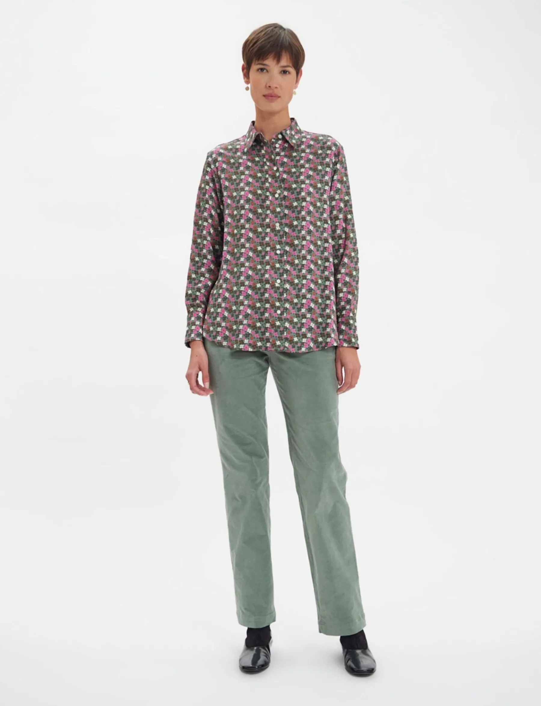Cheap Ines de la Fressange Paris Maureen floral shirt