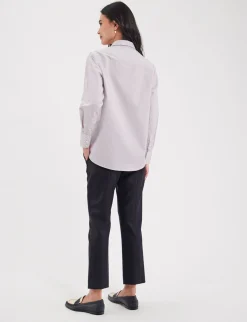 Store Ines de la Fressange Paris Maureen red and blue striped shirt