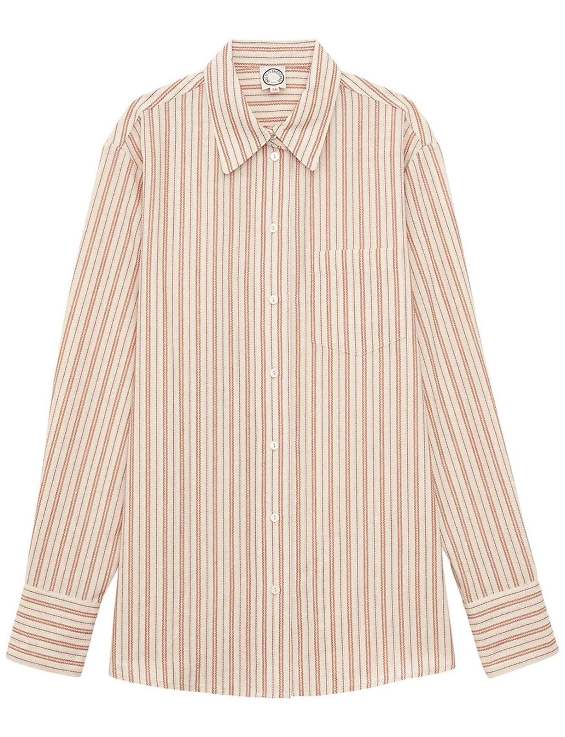 Cheap Ines de la Fressange Paris Maureen striped shirt