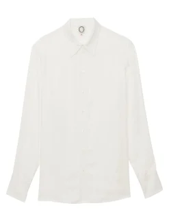 Best Sale Ines de la Fressange Paris Maureen white viscose shirt