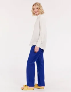 Best Sale Ines de la Fressange Paris Maureen white viscose shirt